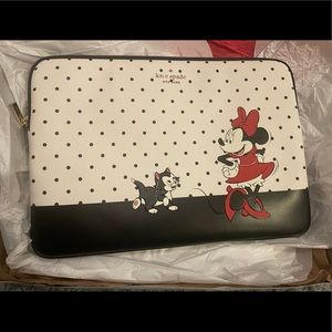 New Kate Spade Disney X  Minnie Mouse Universal Laptop Sleeve